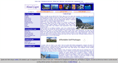 Desktop Screenshot of hotel-a-capri.it