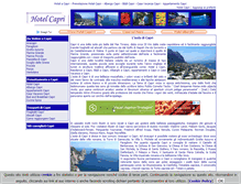 Tablet Screenshot of hotel-a-capri.it